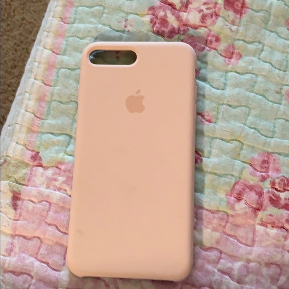 iPhone 7/8 plus Apple sand pink case